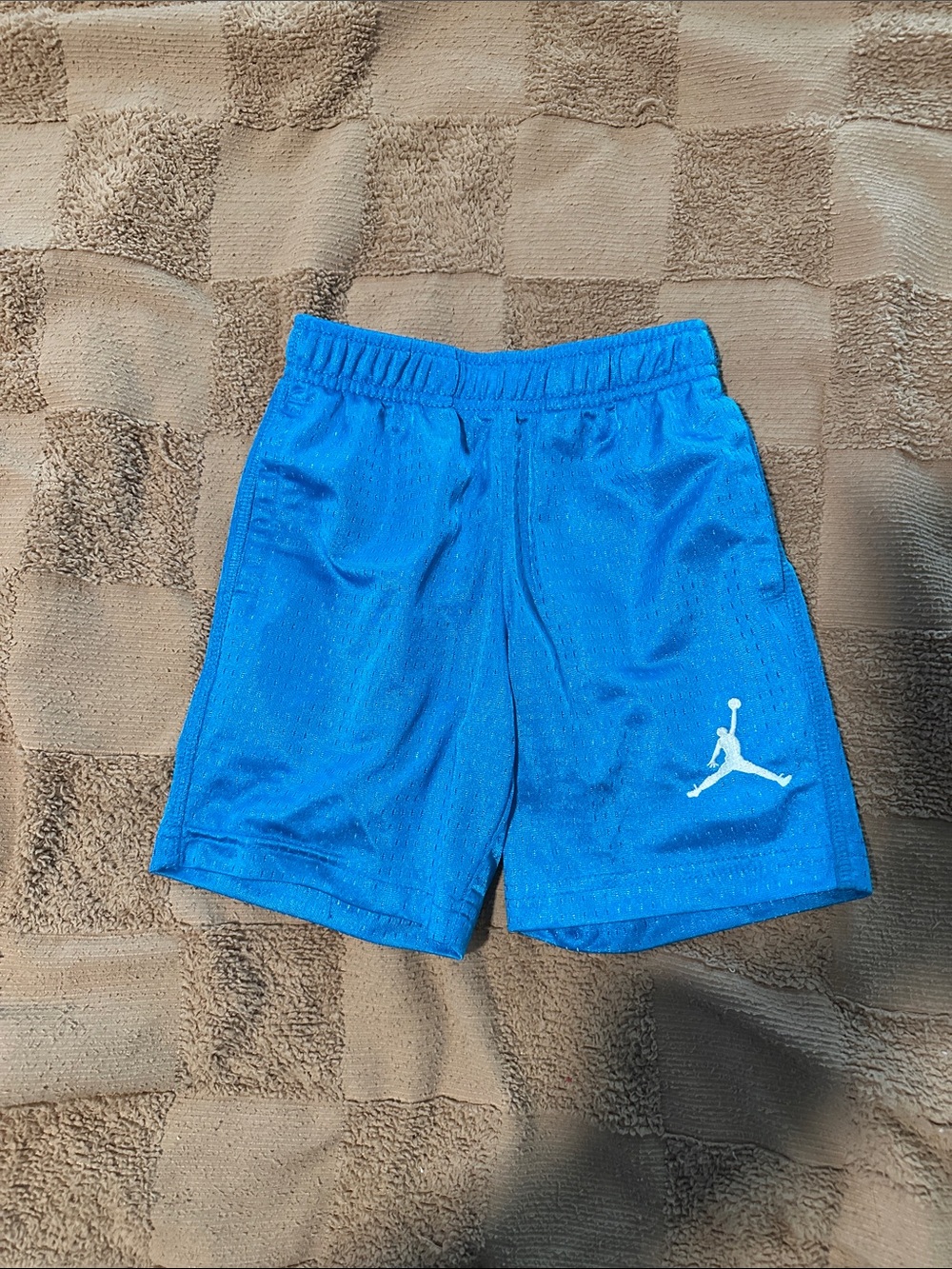 Jordan Boys' Bright Blue Jumpman Athletic Shorts